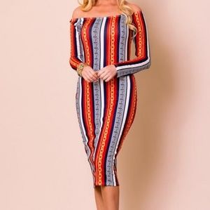 Freak em' bodycon dress